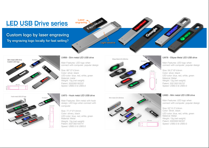 LED USB Drive series
